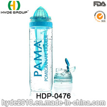 Nueva botella de agua de la infusión de la fruta de Tritan al por mayor, botella plástica del infuser de la fruta de BPA (HDP-0476)